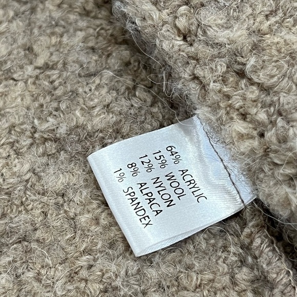 Lineamaglia Medium Made in Italy Full Length Soft Alpaca Wool Blend Cardigan - Picture 5 of 9